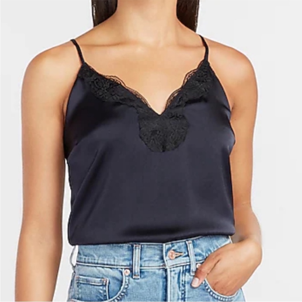 Lace trim cami